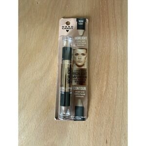 Hard Candy Highlight & Contour Face Duo Stick, LIGHT 0.184 oz  Full Size NWB